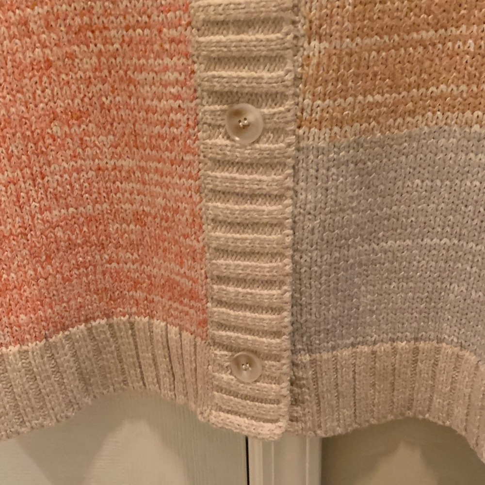 Mystree Multicolor Patchwork Cardigan - image 4